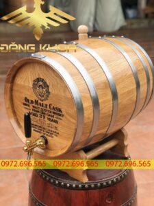 Thùng gỗ sồi