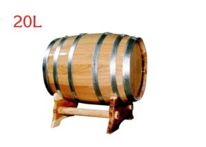 Quy cách của bom rượu gỗ sồi Nga 20 lít
