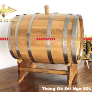 Thùng Rượu Gỗ Sồi Nga