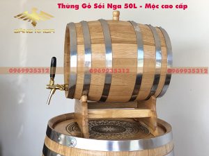 Thùng gỗ sồi