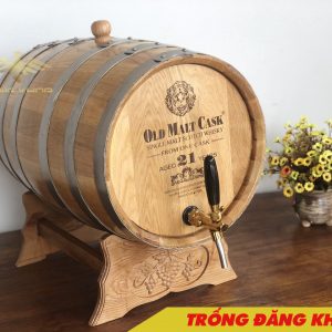 Thùng gỗ sồi