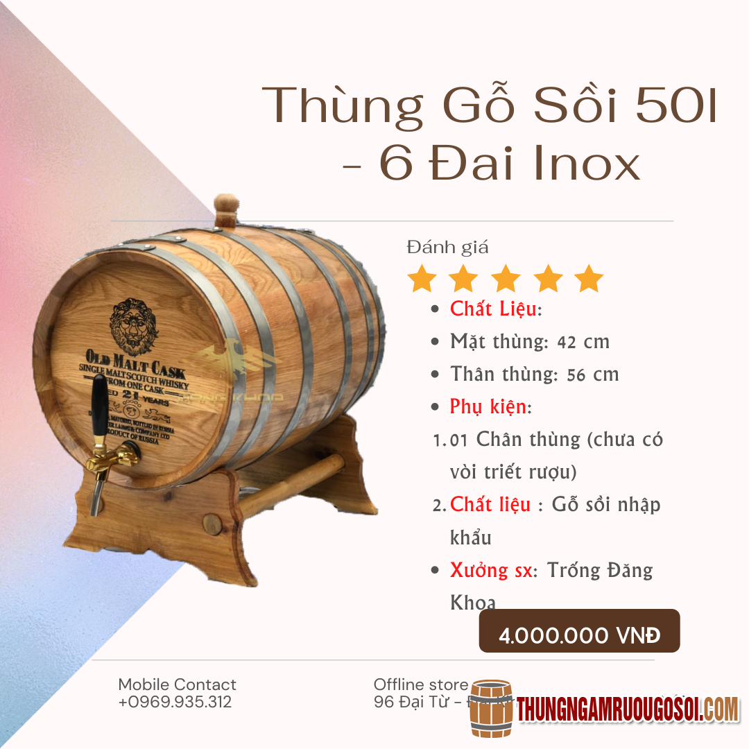 Thùng Rượu Gỗ Sồi Quà Biếu Tết 2024 Thùng Rượu Gỗ Sồi Quà Biếu Tết 2024