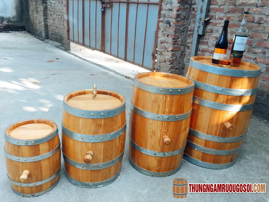 Thùng rượu gỗ sồi Pháp Thùng rượu gỗ sồi Pháp